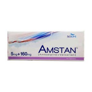 Amstan 5mg+160mg Tablets