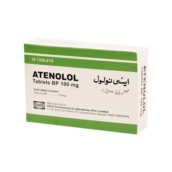 Atenolol Tab BP 100mg